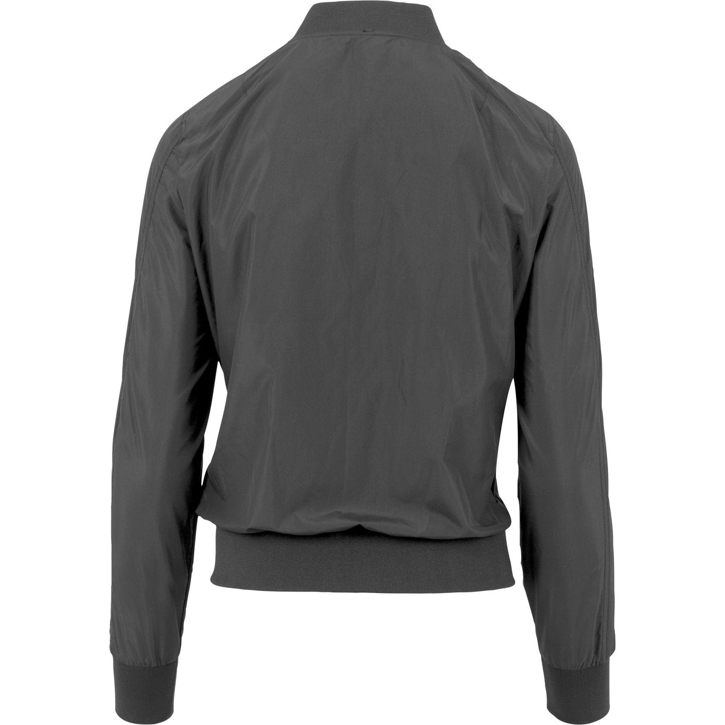 Build Your Brand Women's FAMA Certified Nylon Bomber Jacket Casual Fit