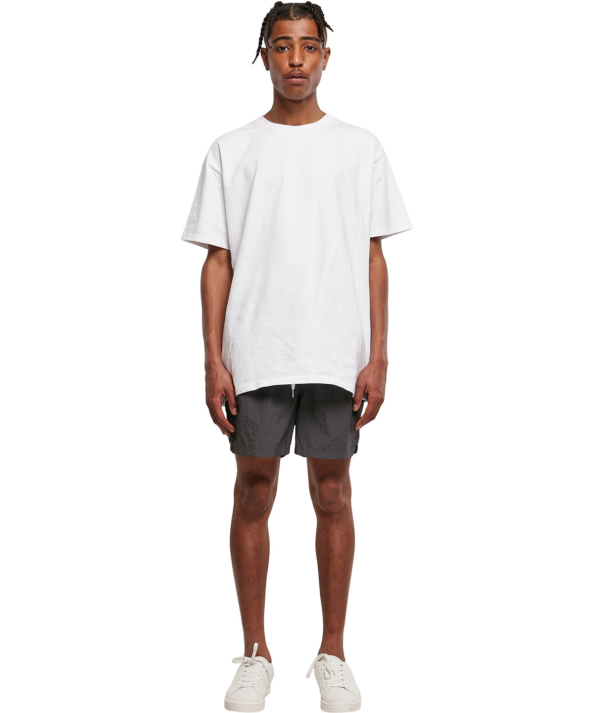 FAMA Certified Build Your Brand Swim Shorts with Pockets Quick Dry Nylon