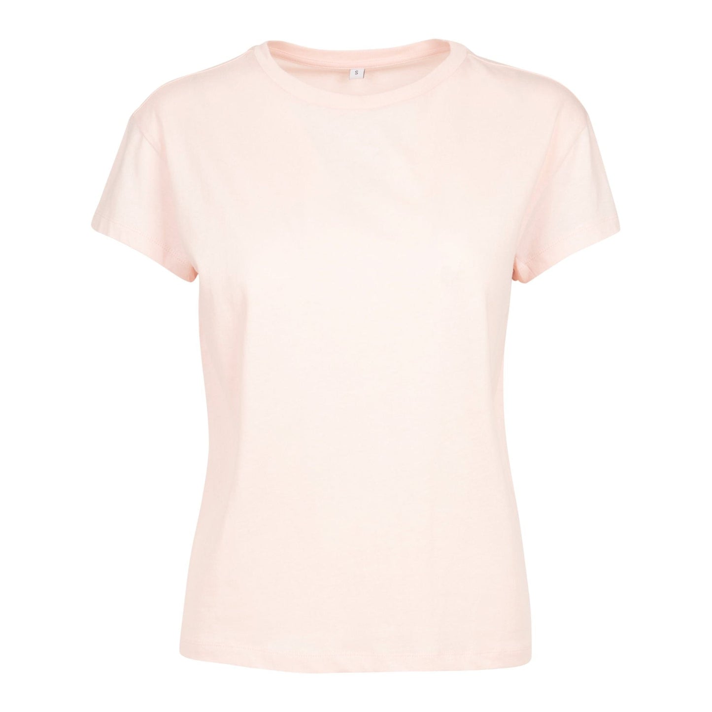 Build Your Brand Women's Box Tee Relaxed Fit Cotton T-Shirt Oeko-Tex Certified
