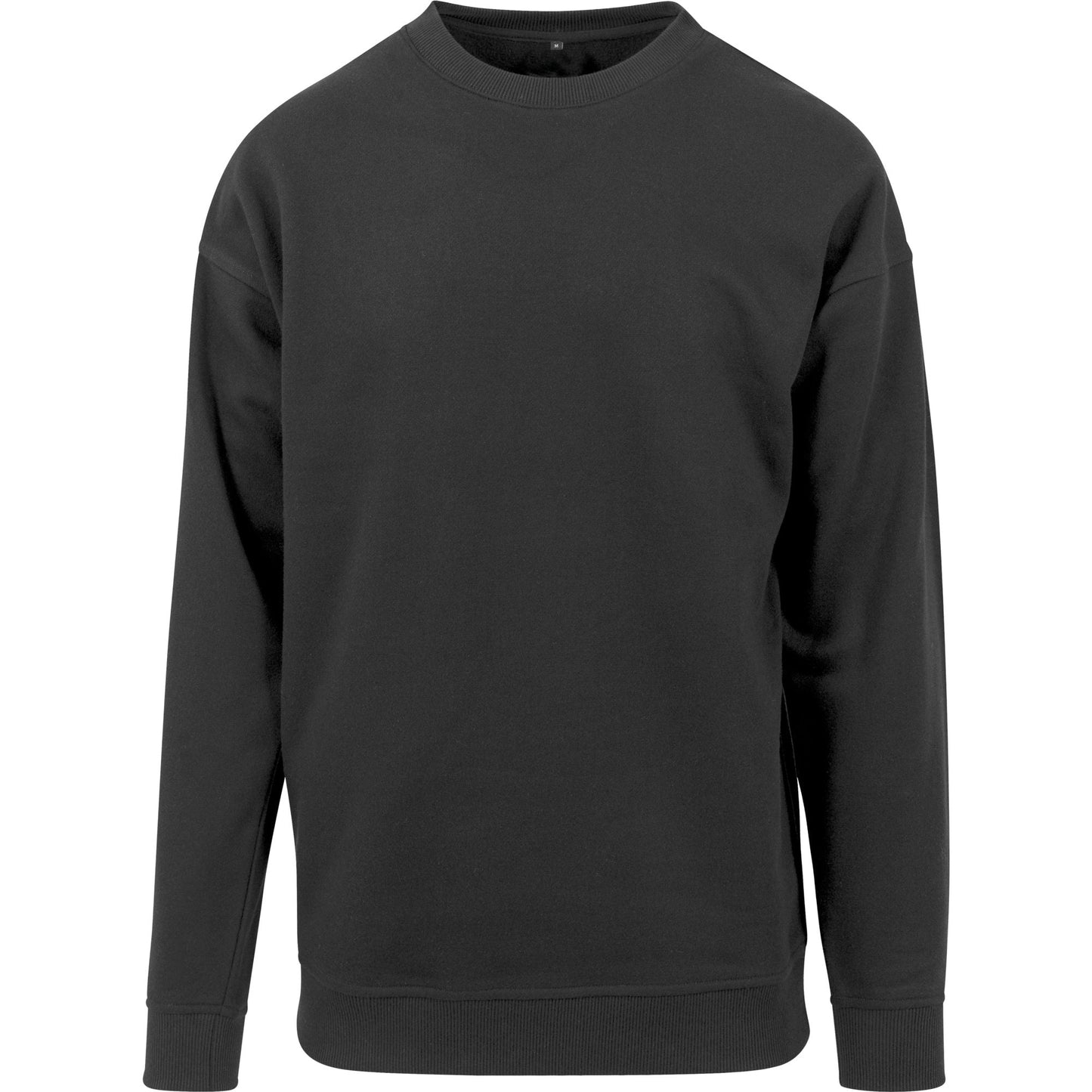 Build Your Brand Sweat Crew Neck Regular Fit Brushed Fleece Comfortable Top