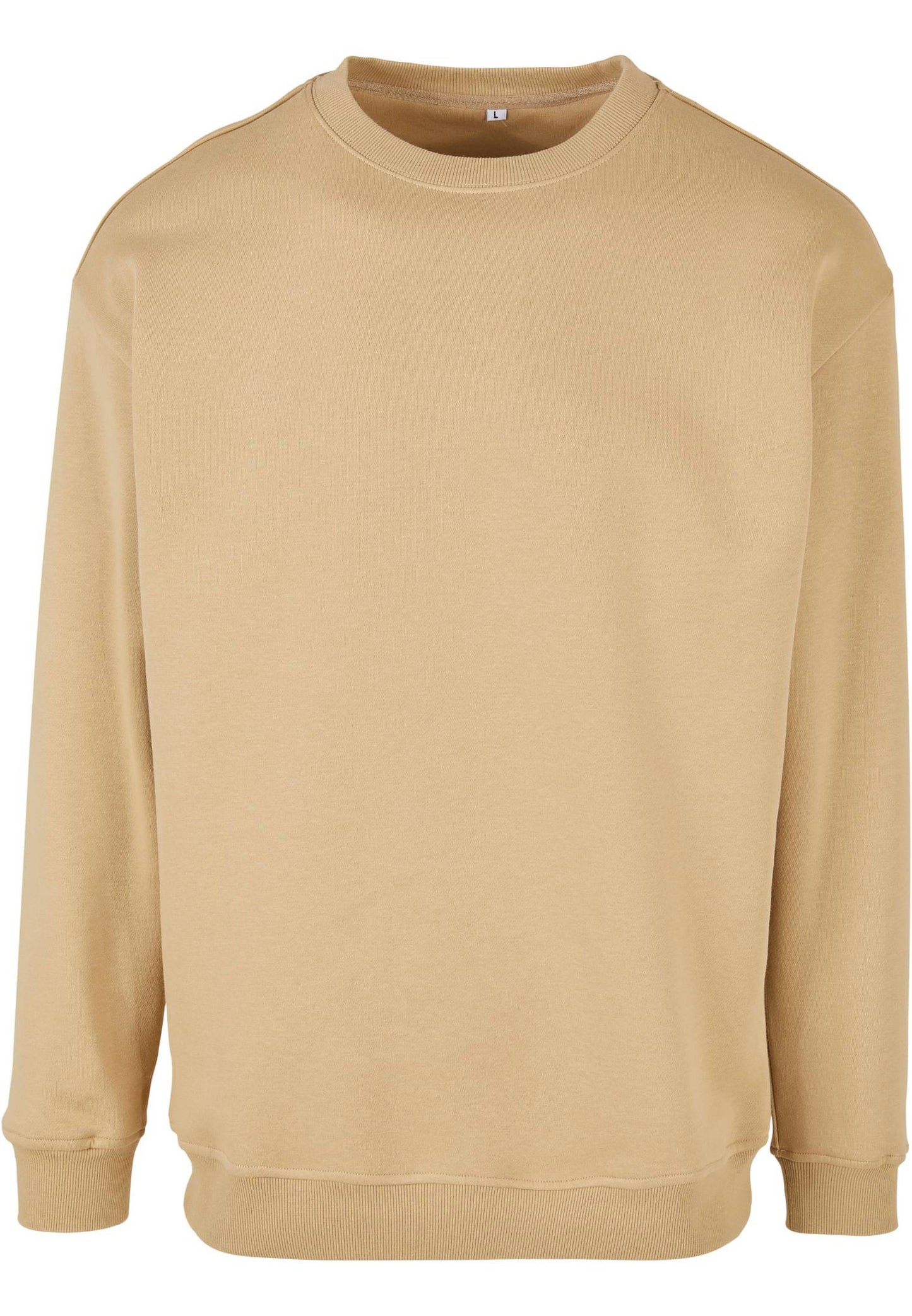 Build Your Brand Sweat Crew Neck Regular Fit Brushed Fleece Comfortable Top
