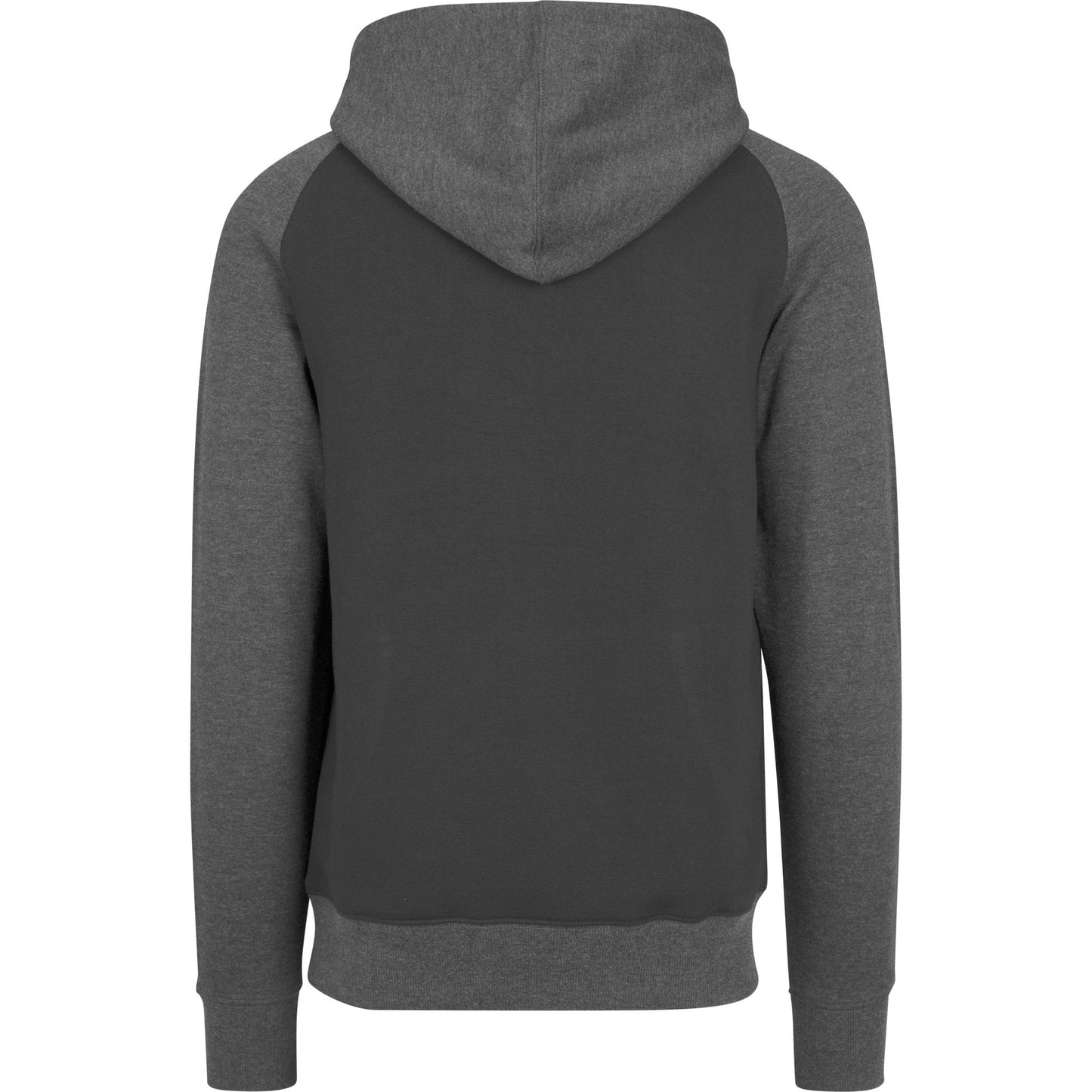 Build Your Brand Raglan Hoodie FAMA Certified Comfortable Cotton Blend