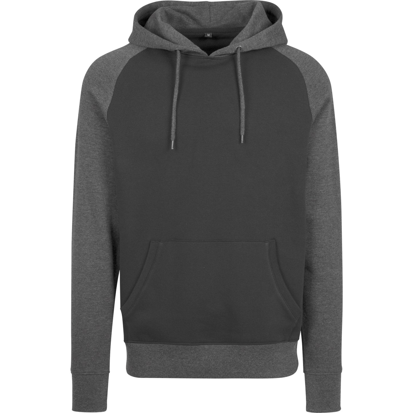 Build Your Brand Raglan Hoodie FAMA Certified Comfortable Cotton Blend