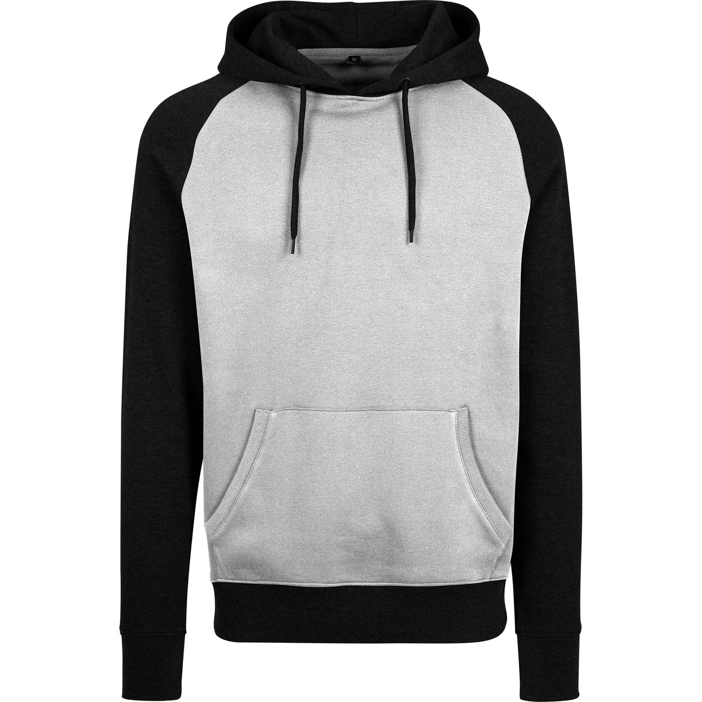 Build Your Brand Raglan Hoodie FAMA Certified Comfortable Cotton Blend