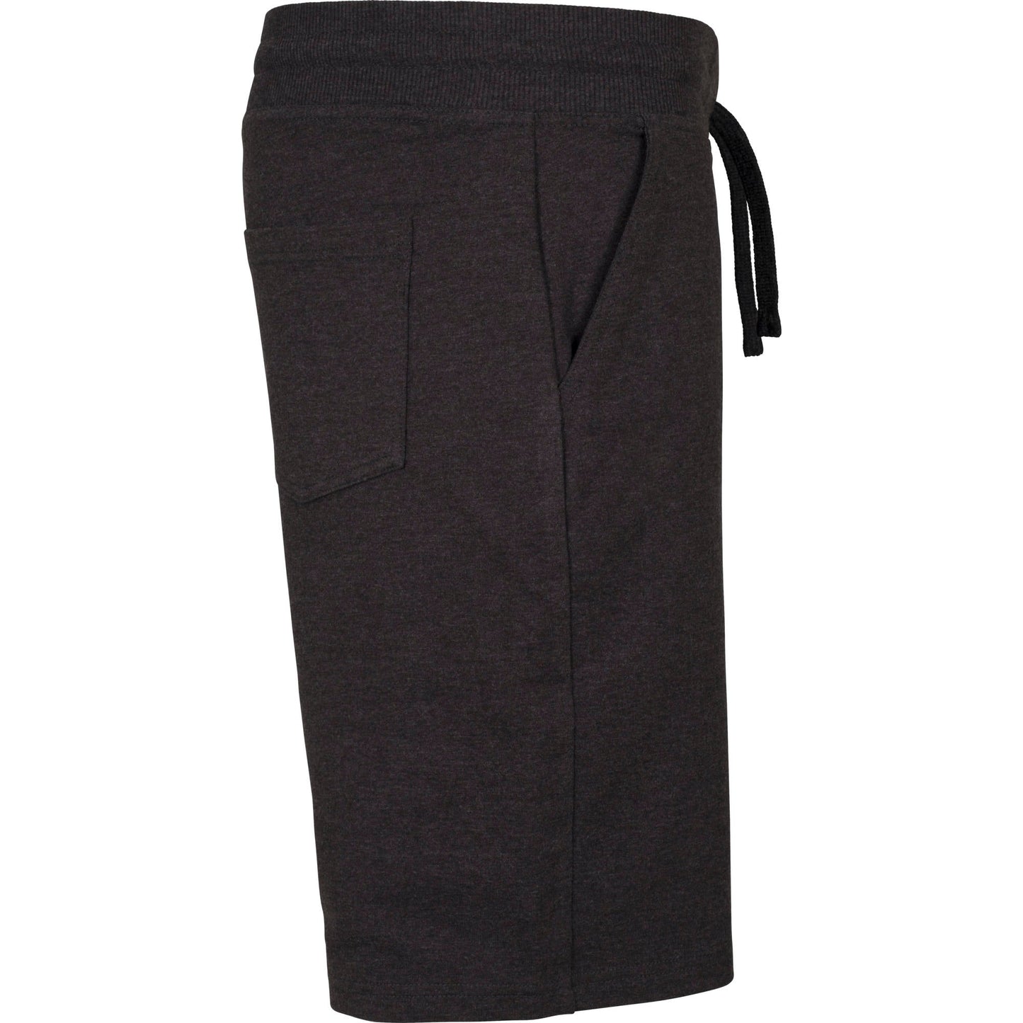 Build Your Brand Terry Shorts Casual Knee Length with Pockets and Drawstring
