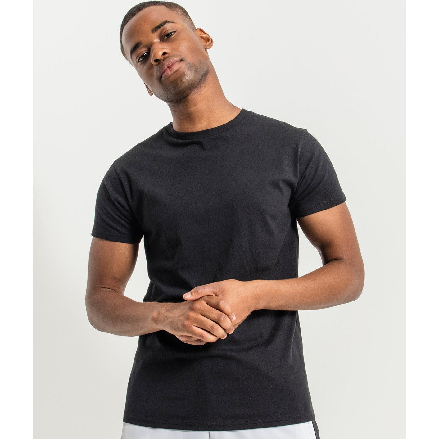 FAMA Certified Build Your Brand Basic T-Shirt 100% Cotton Crew Neck Monochrome