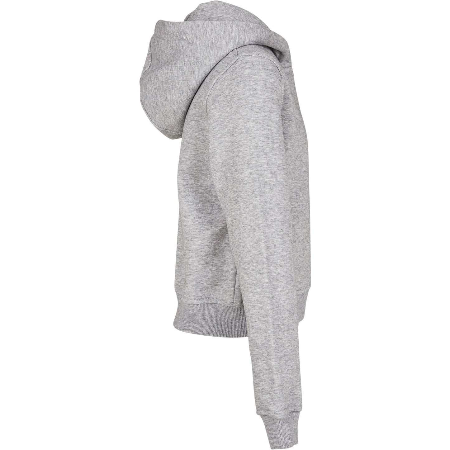 Build Your Brand Girls Cropped Sweat Hoodie FAMA Certified Cozy Casual Wear