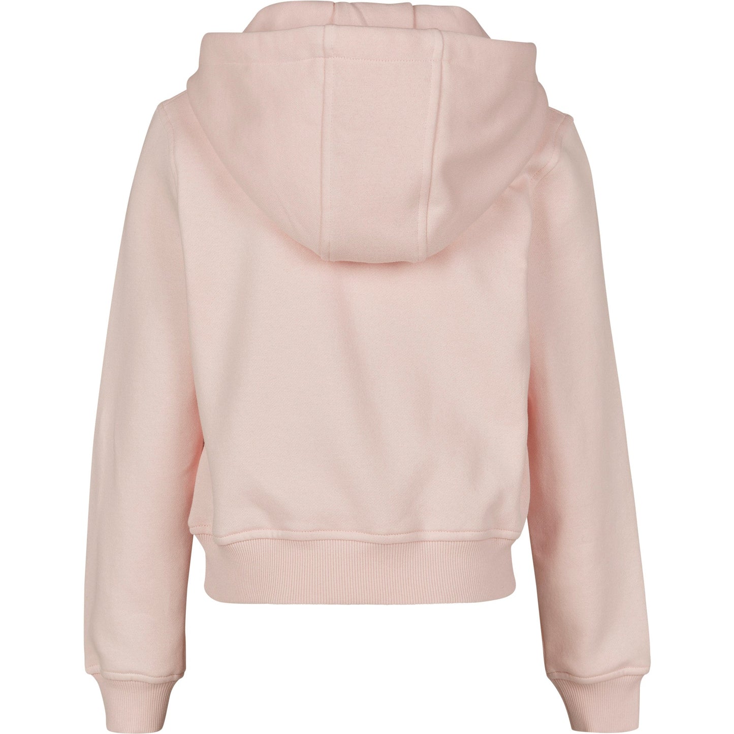 Build Your Brand Girls Cropped Sweat Hoodie FAMA Certified Cozy Casual Wear