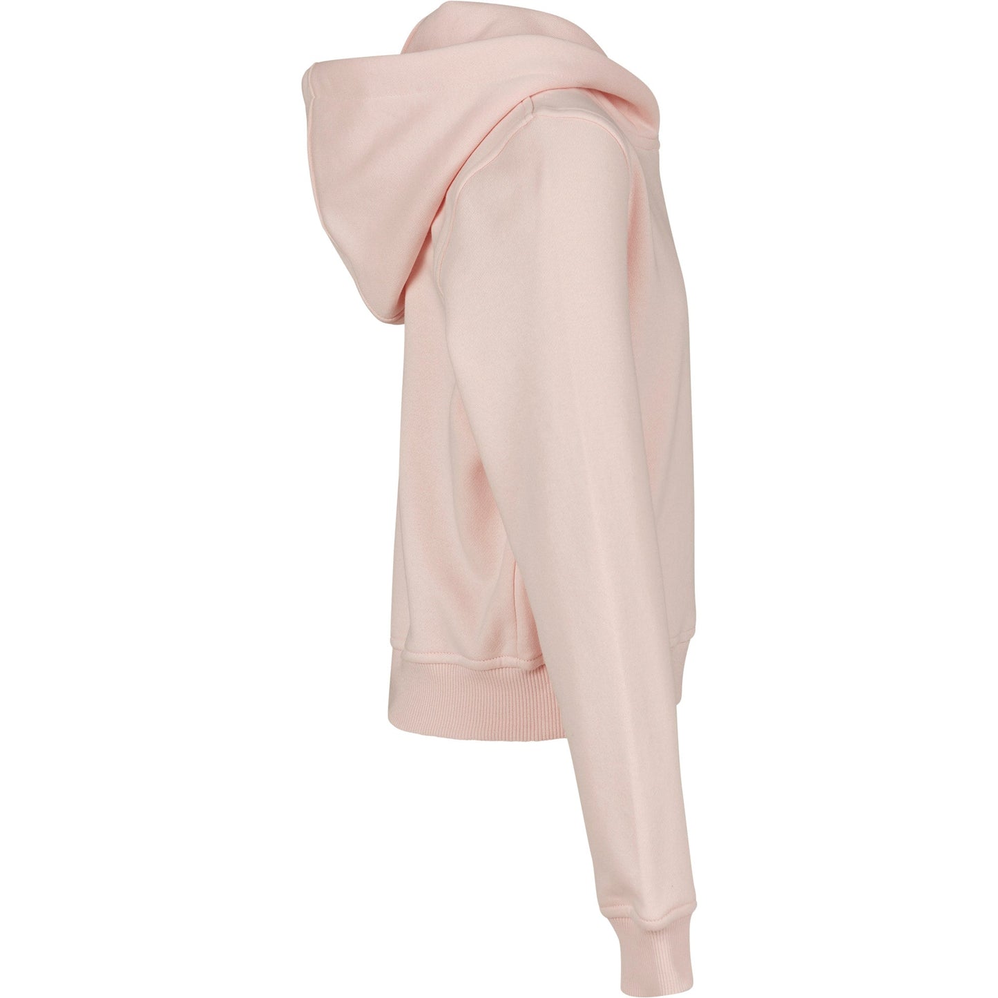 Build Your Brand Girls Cropped Sweat Hoodie FAMA Certified Cozy Casual Wear