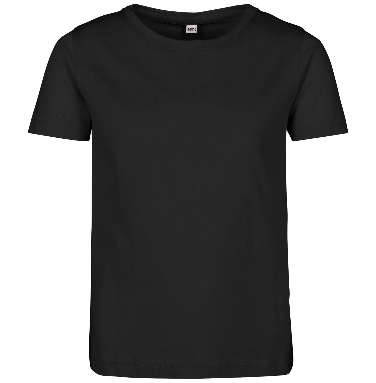 Build Your Brand Girls Short Sleeve Tee 100% Cotton Round Neck Regular Fit