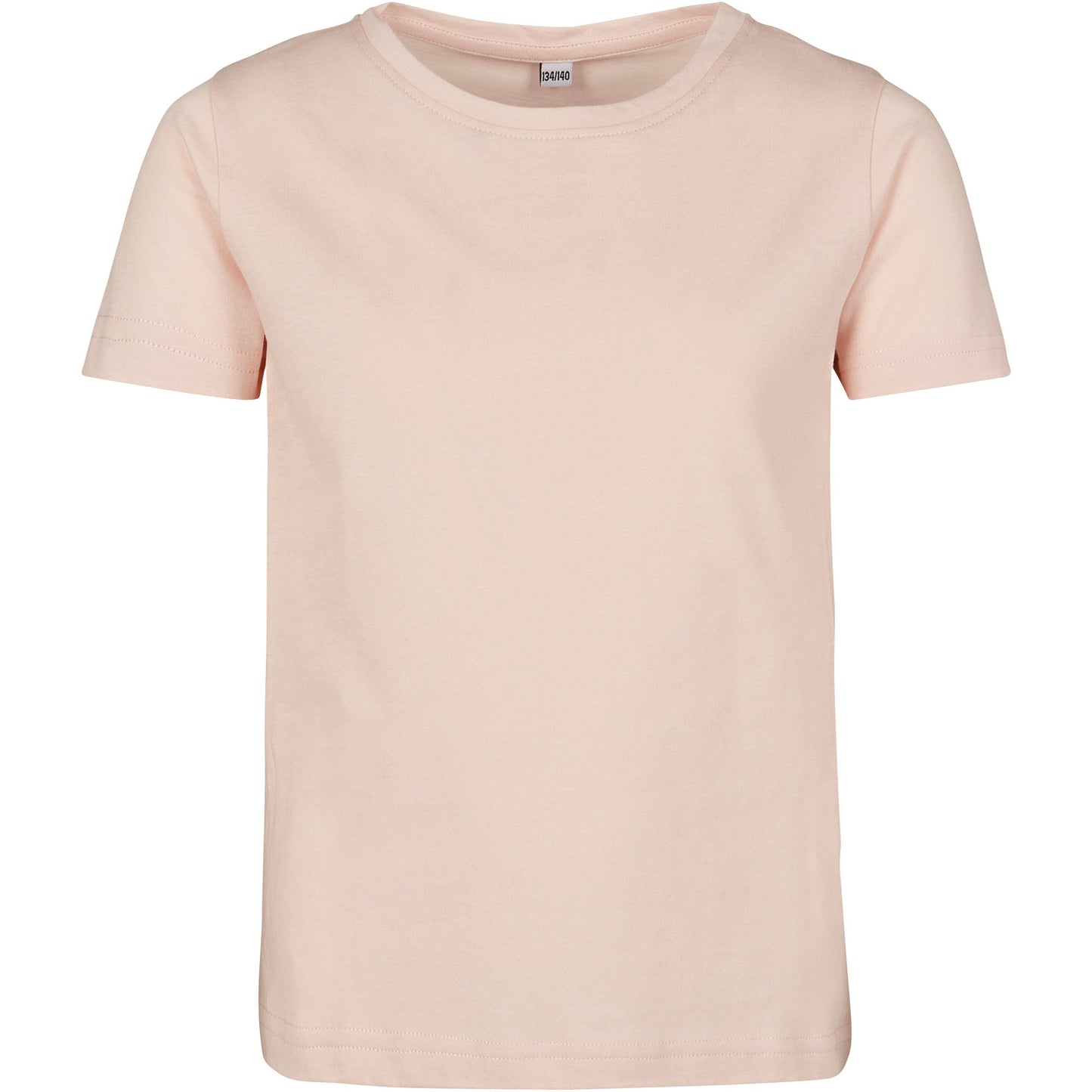 Build Your Brand Girls Short Sleeve Tee 100% Cotton Round Neck Regular Fit