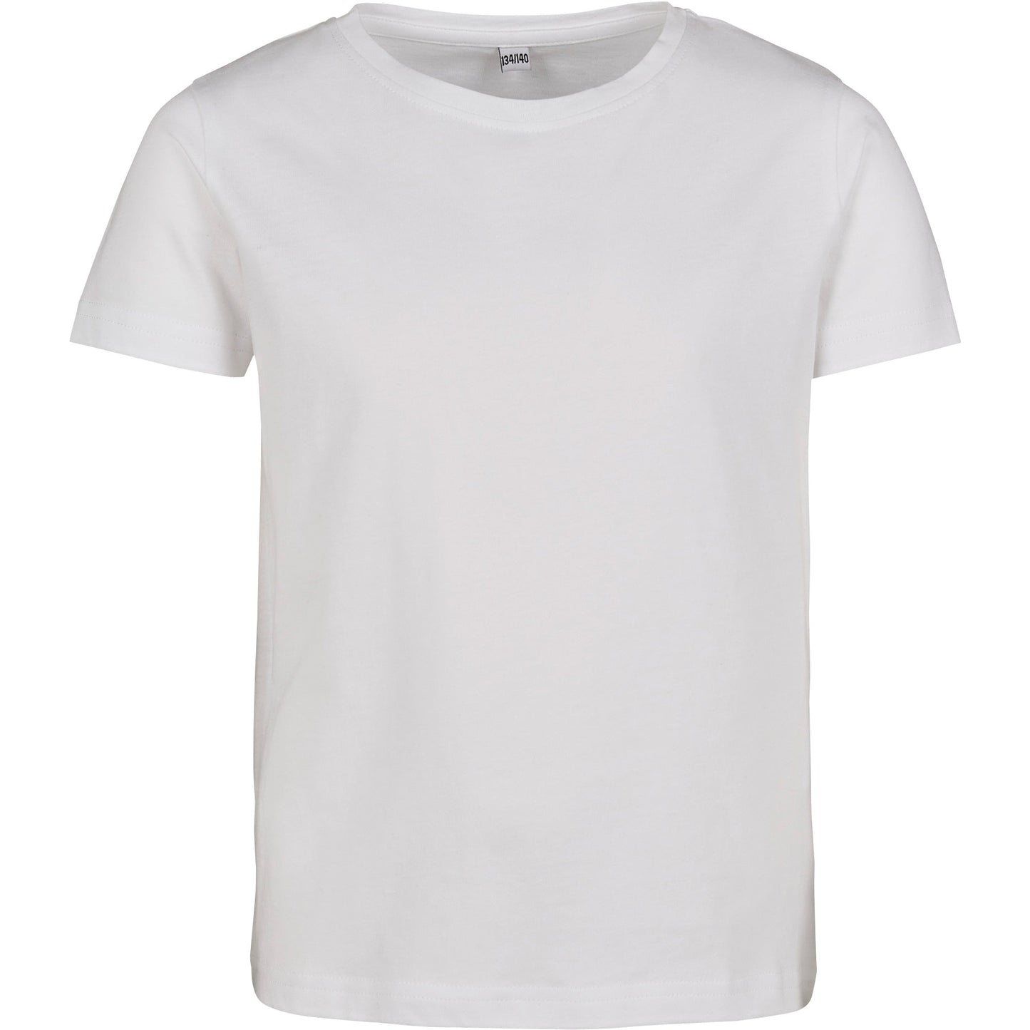 Build Your Brand Girls Short Sleeve Tee 100% Cotton Round Neck Regular Fit