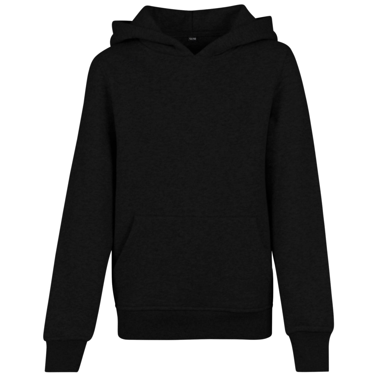 Build Your Brand Kids Basic Hoodie FAMA Certified Cotton Blend Customizable