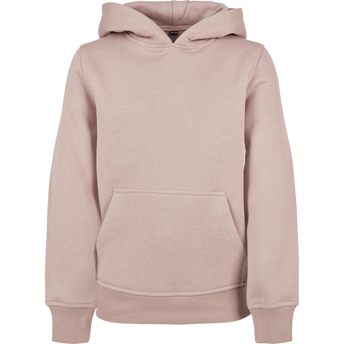 Build Your Brand Kids Basic Hoodie FAMA Certified Cotton Blend Customizable
