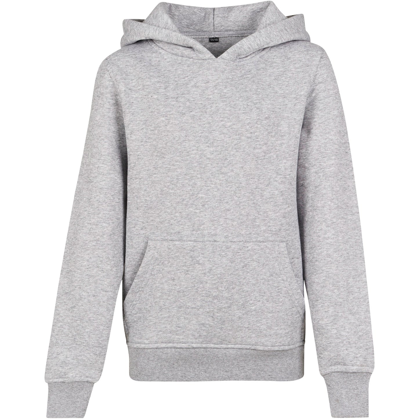 Build Your Brand Kids Basic Hoodie FAMA Certified Cotton Blend Customizable