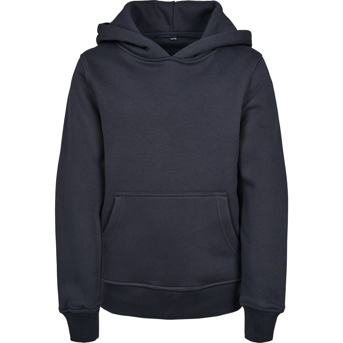 Build Your Brand Kids Basic Hoodie FAMA Certified Cotton Blend Customizable