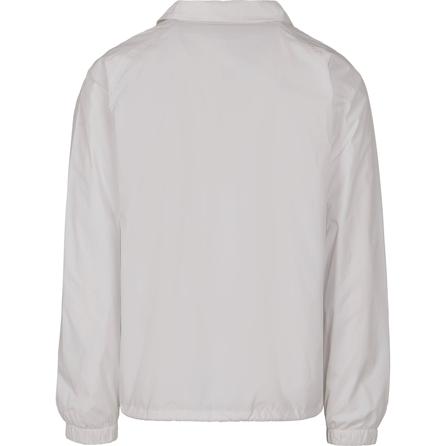 Build Your Brand Coach Jacket Nylon Streetwear with Pockets and Drawstring