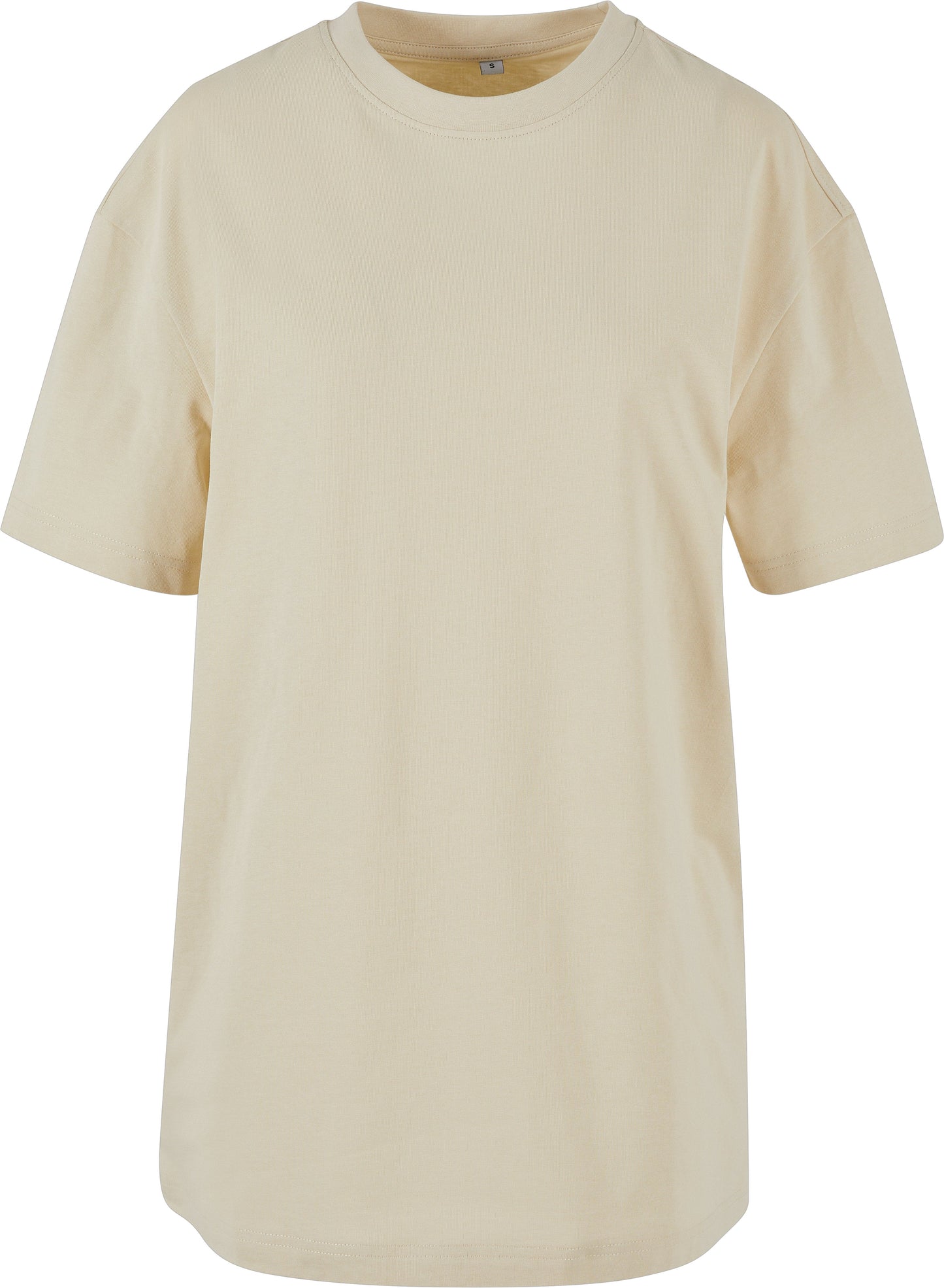 Build Your Brand Women's Oversized Boyfriend Tee 100% Cotton Casual T-Shirt