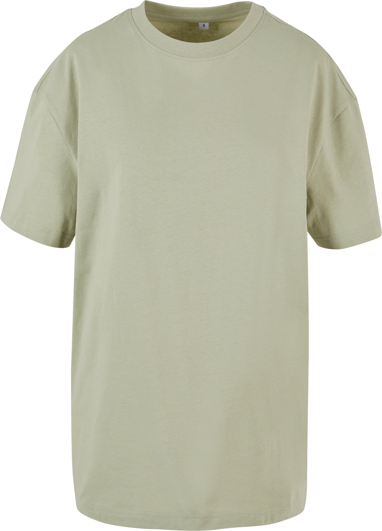 Build Your Brand Women's Oversized Boyfriend Tee 100% Cotton Casual T-Shirt