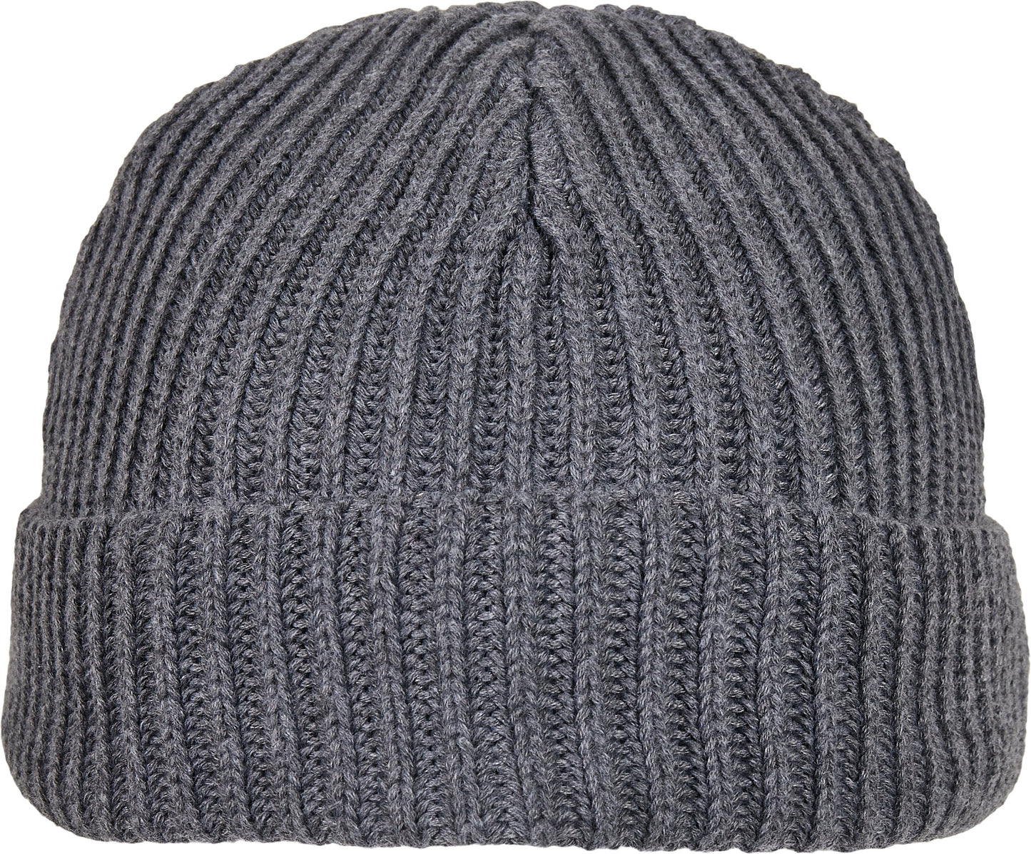Build Your Brand Recycled Yarn Fisherman Beanie Eco-Friendly Knit Hat
