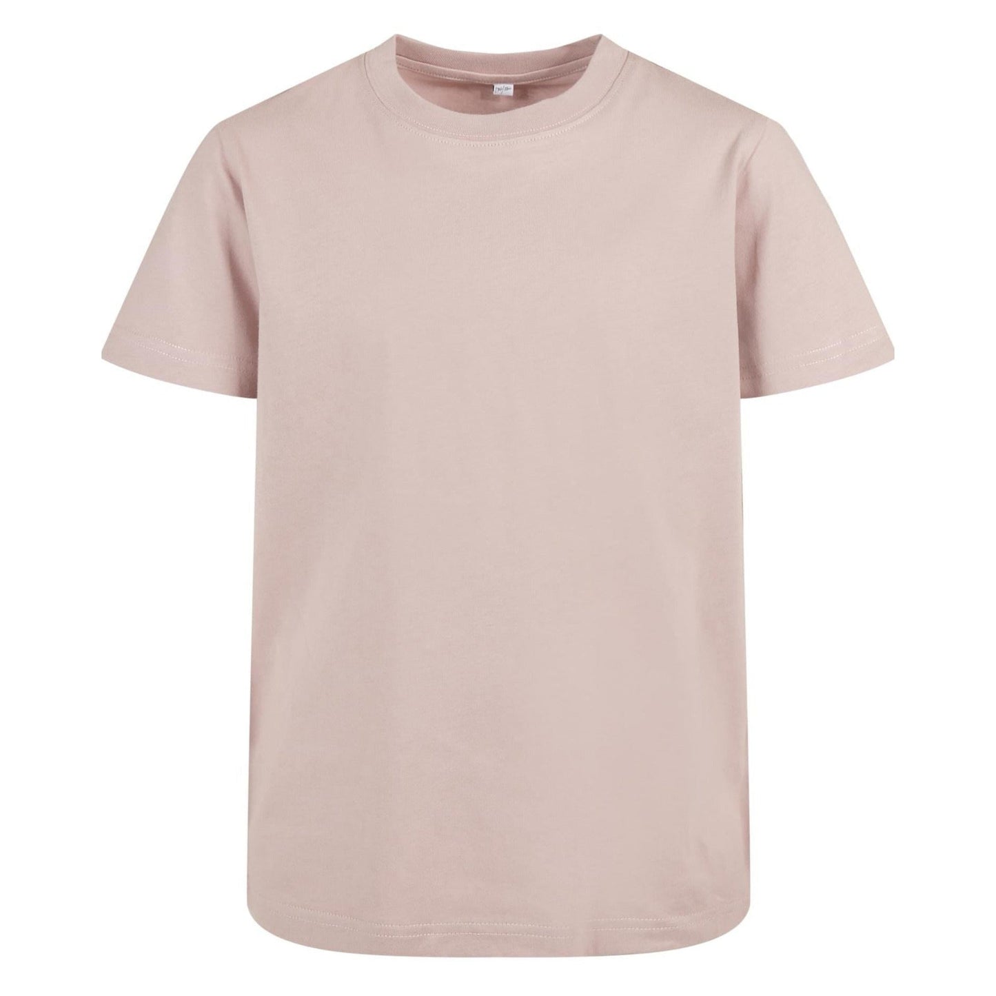 Build Your Brand Kids Basic Tee 2.0 Cotton T-Shirt Classic Fit Round Neck