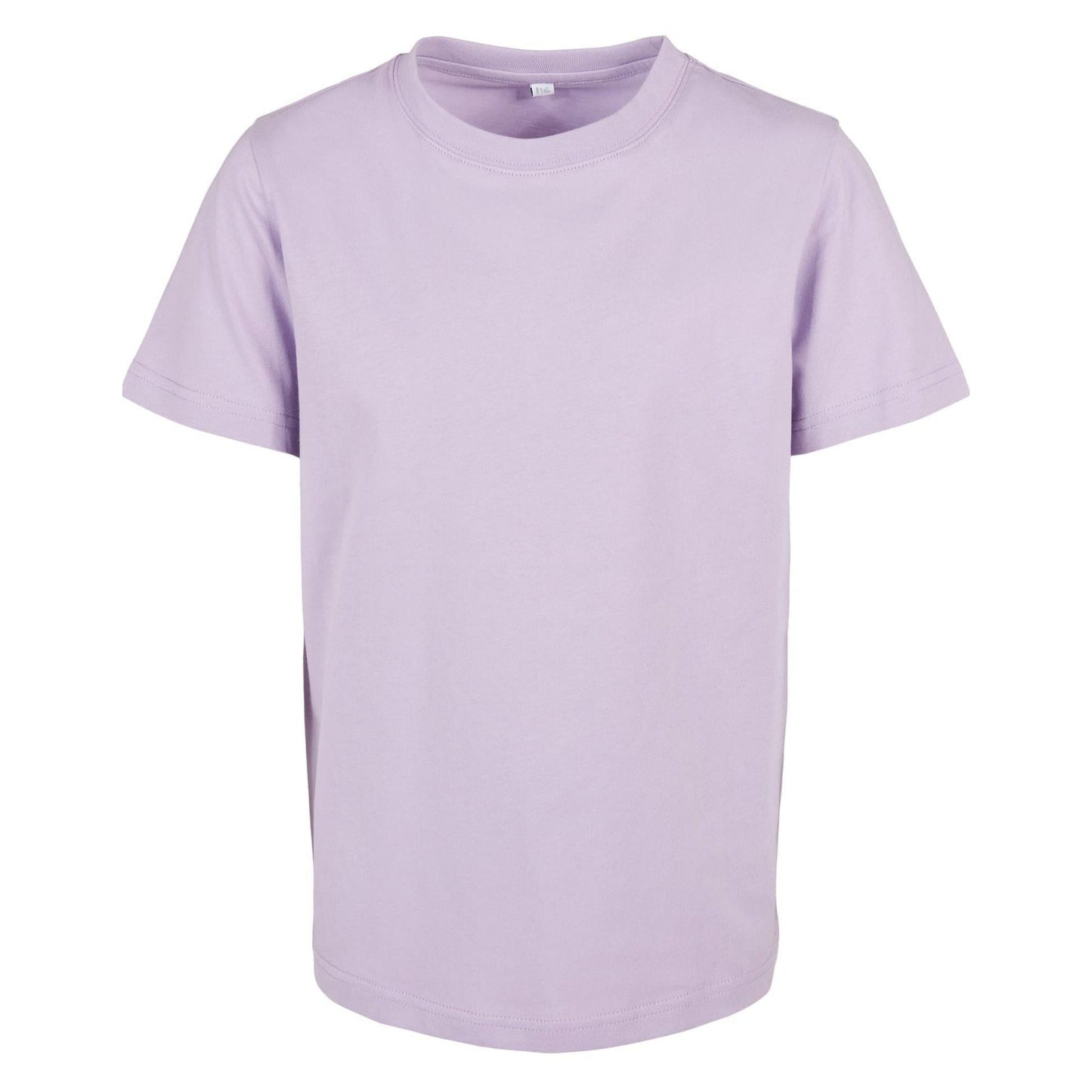 Build Your Brand Kids Basic Tee 2.0 Cotton T-Shirt Classic Fit Round Neck
