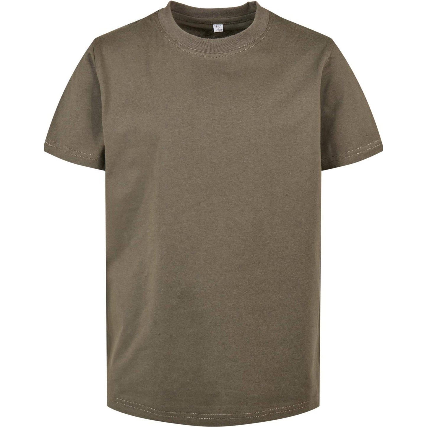 Build Your Brand Kids Basic Tee 2.0 Cotton T-Shirt Classic Fit Round Neck