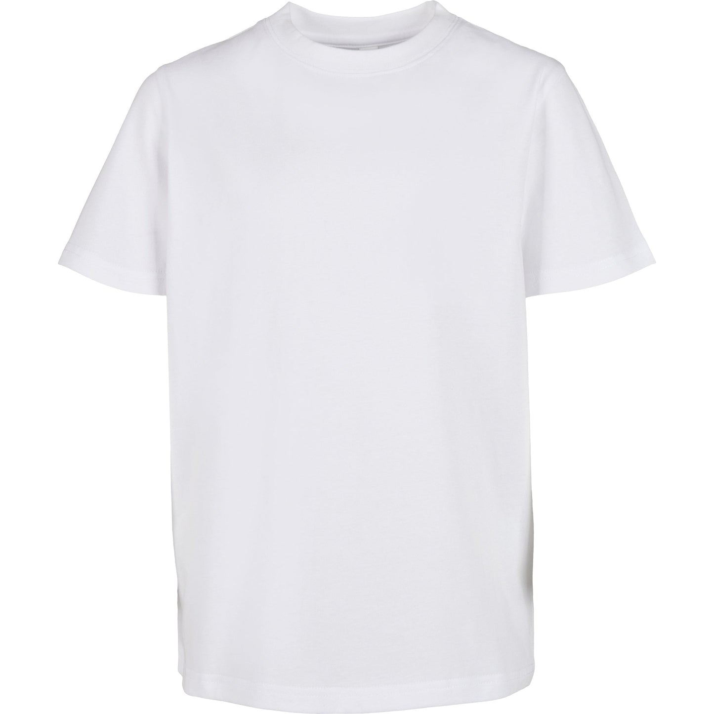 Build Your Brand Kids Basic Tee 2.0 Cotton T-Shirt Classic Fit Round Neck