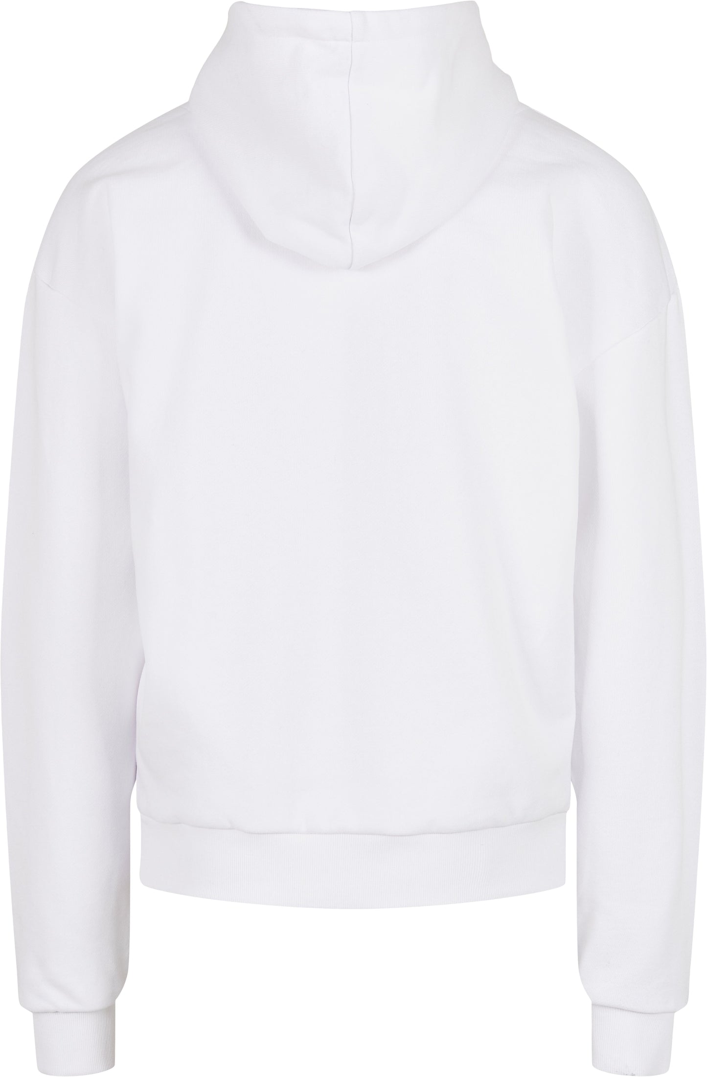 Build Your Brand Ultra Heavy Hoodie White Casual Fit Kangaroo Pocket 100% Cotton
