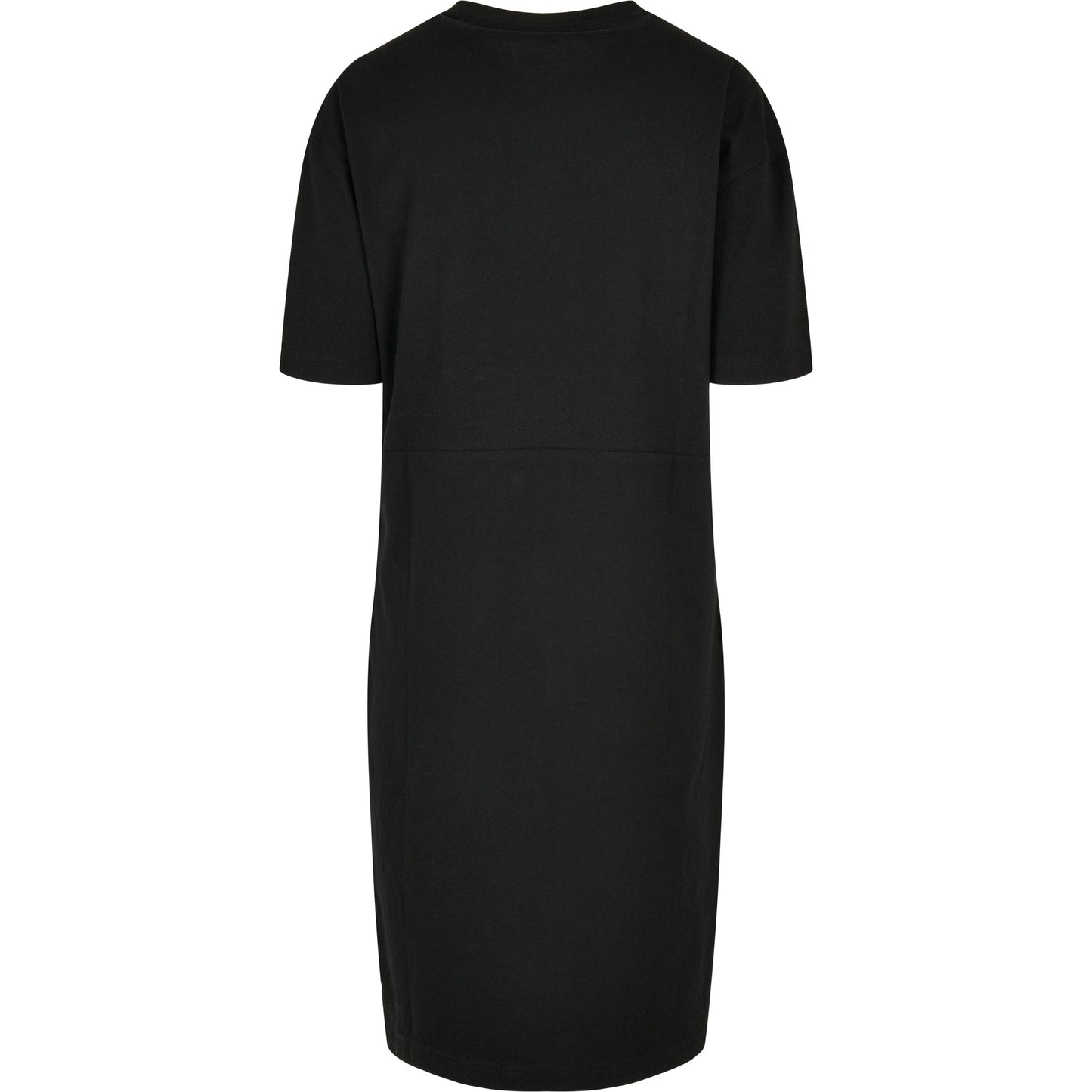 Build Your Brand Women's Organic Oversized Slit Tee Dress Casual Urban Style