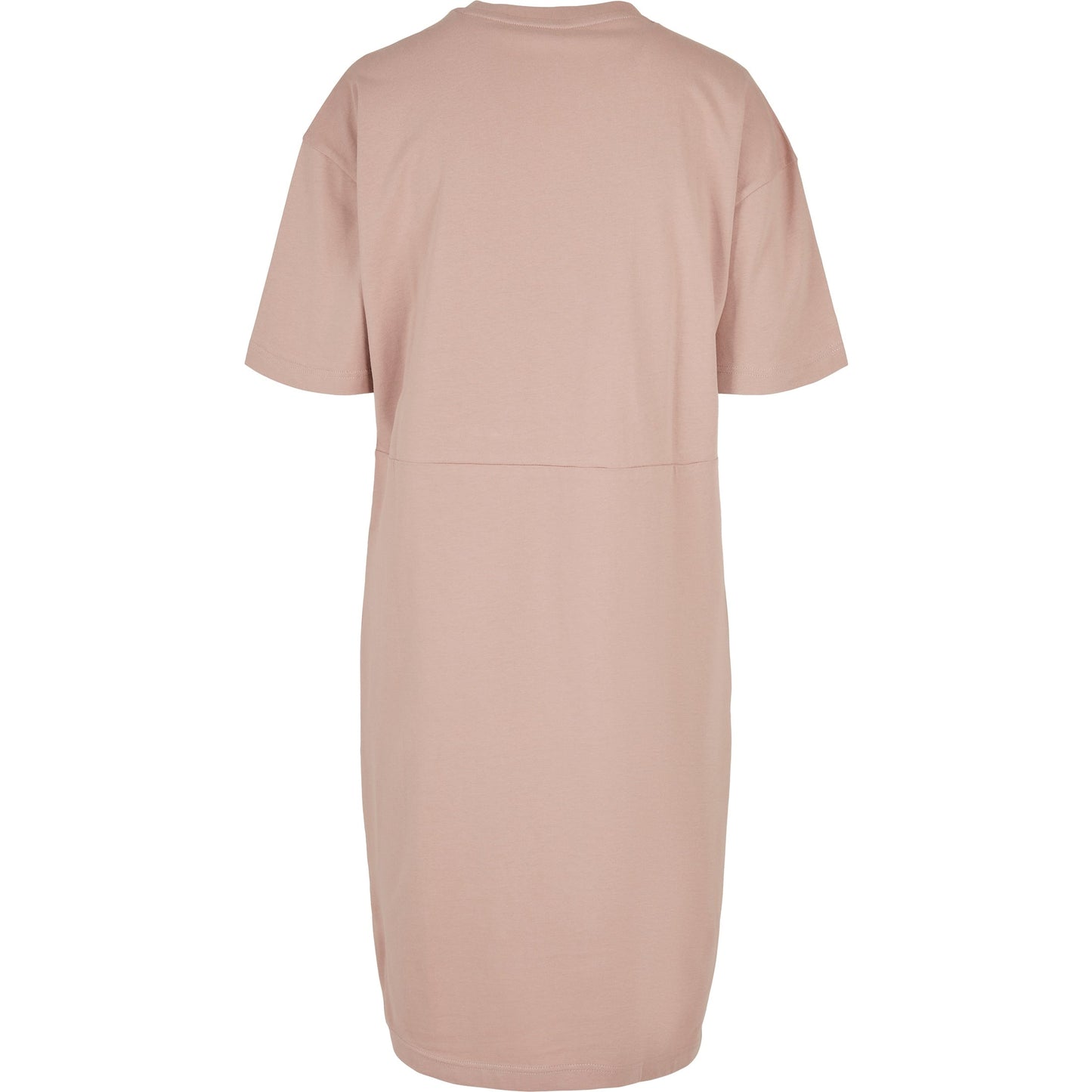 Build Your Brand Women's Organic Oversized Slit Tee Dress Casual Urban Style