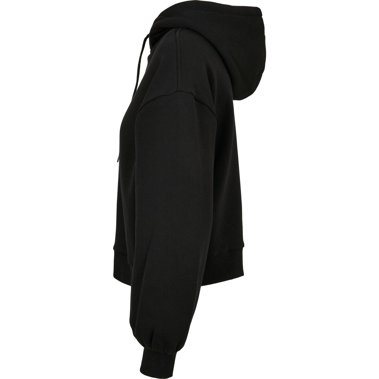 Build Your Brand Women's Organic Cotton Oversized Hoodie with Fluffy Hood