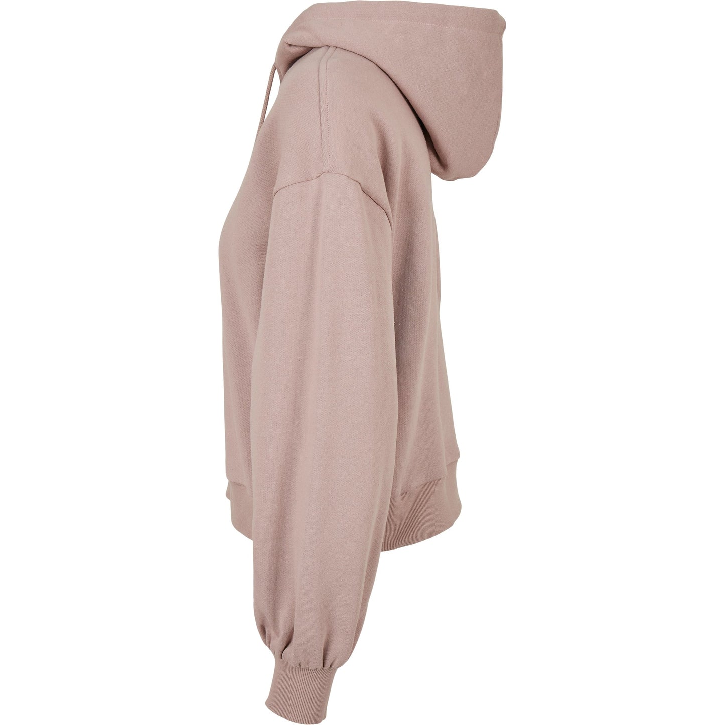 Build Your Brand Women's Organic Cotton Oversized Hoodie with Fluffy Hood