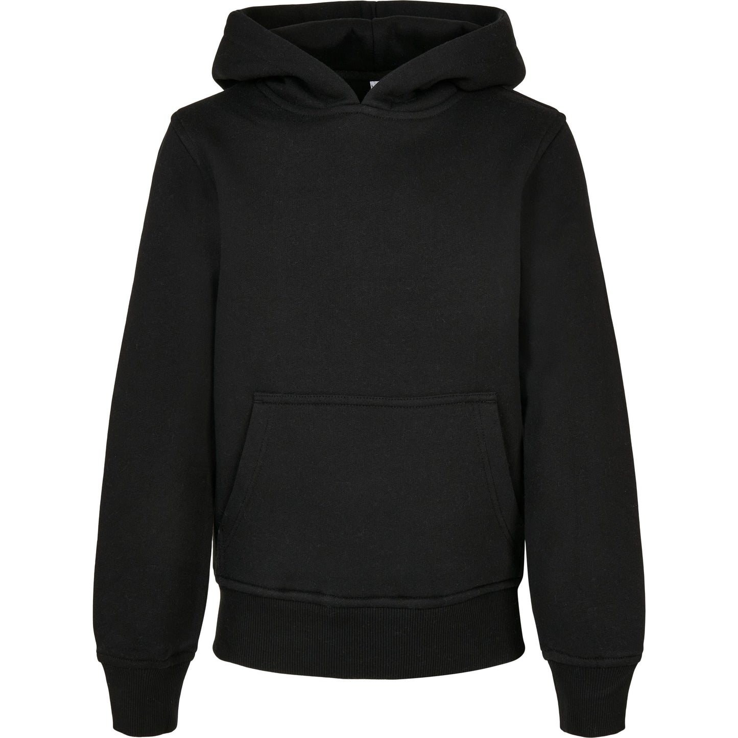 Build Your Brand Organic Kids Hoodie with Kangaroo Pocket - Eco-Friendly Cotton