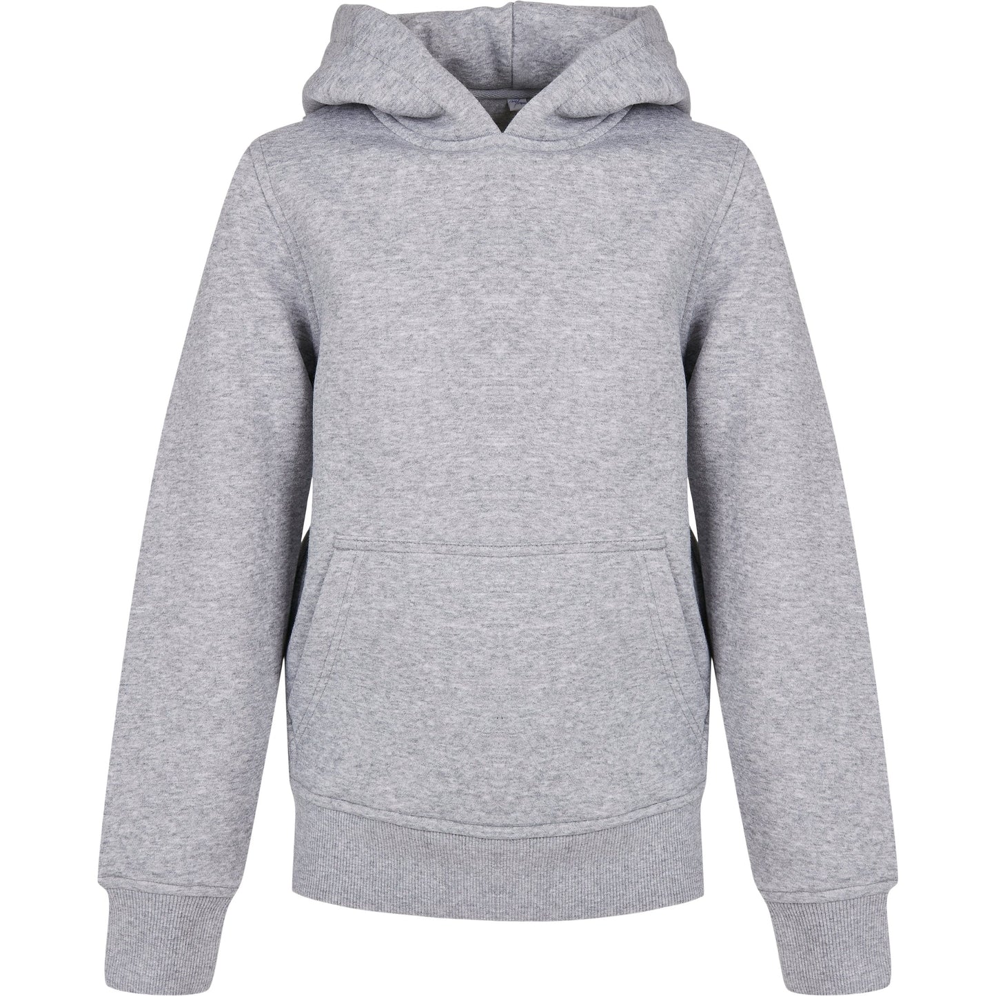 Build Your Brand Organic Kids Hoodie with Kangaroo Pocket - Eco-Friendly Cotton