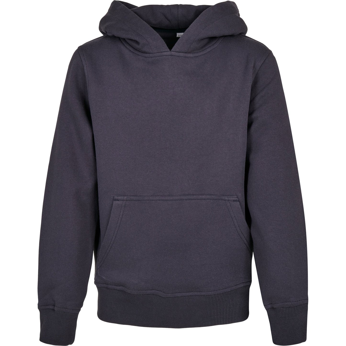 Build Your Brand Organic Kids Hoodie with Kangaroo Pocket - Eco-Friendly Cotton