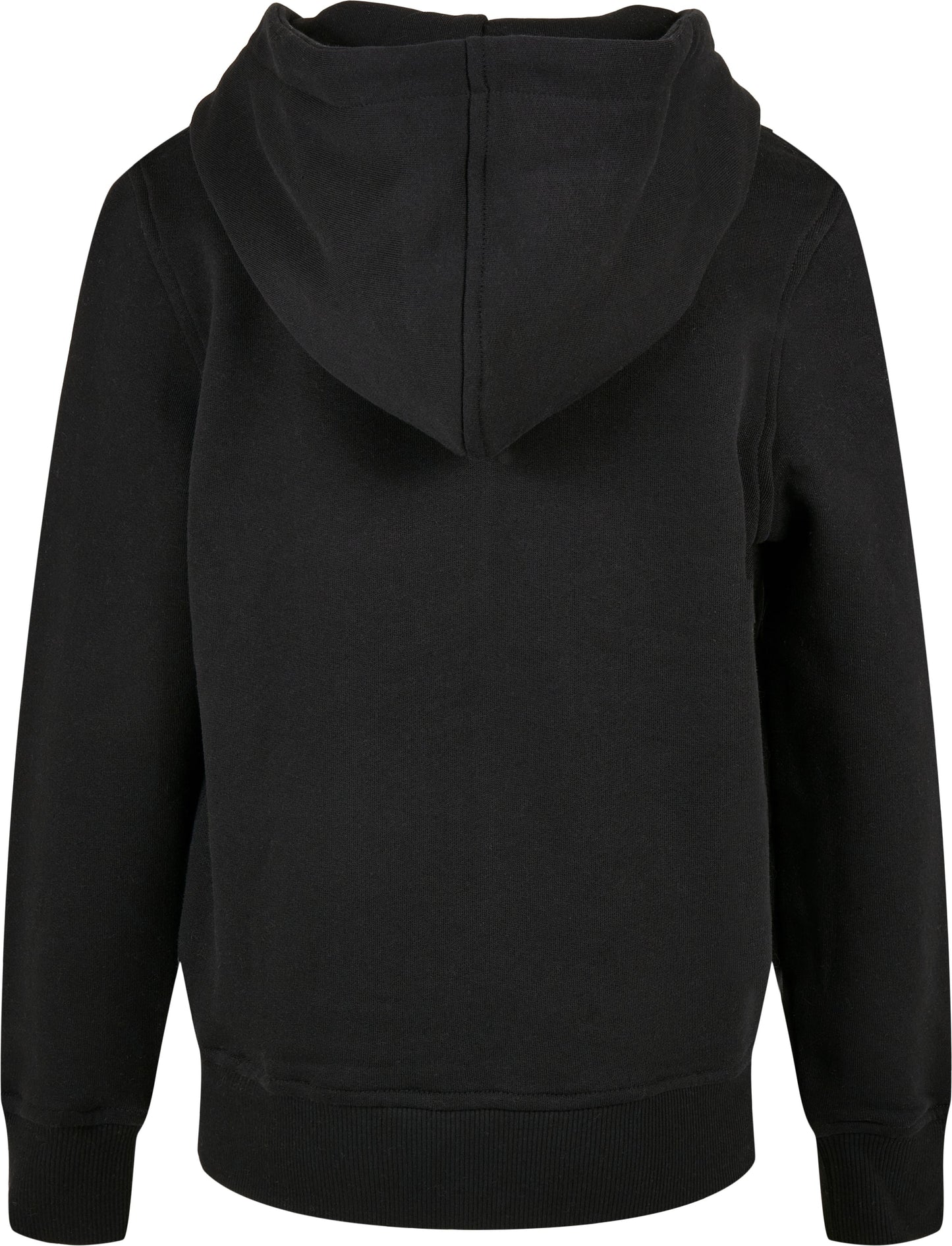 Build Your Brand Organic Kids Zip Hoodie Eco-Friendly Cotton Hooded Sweatshirt