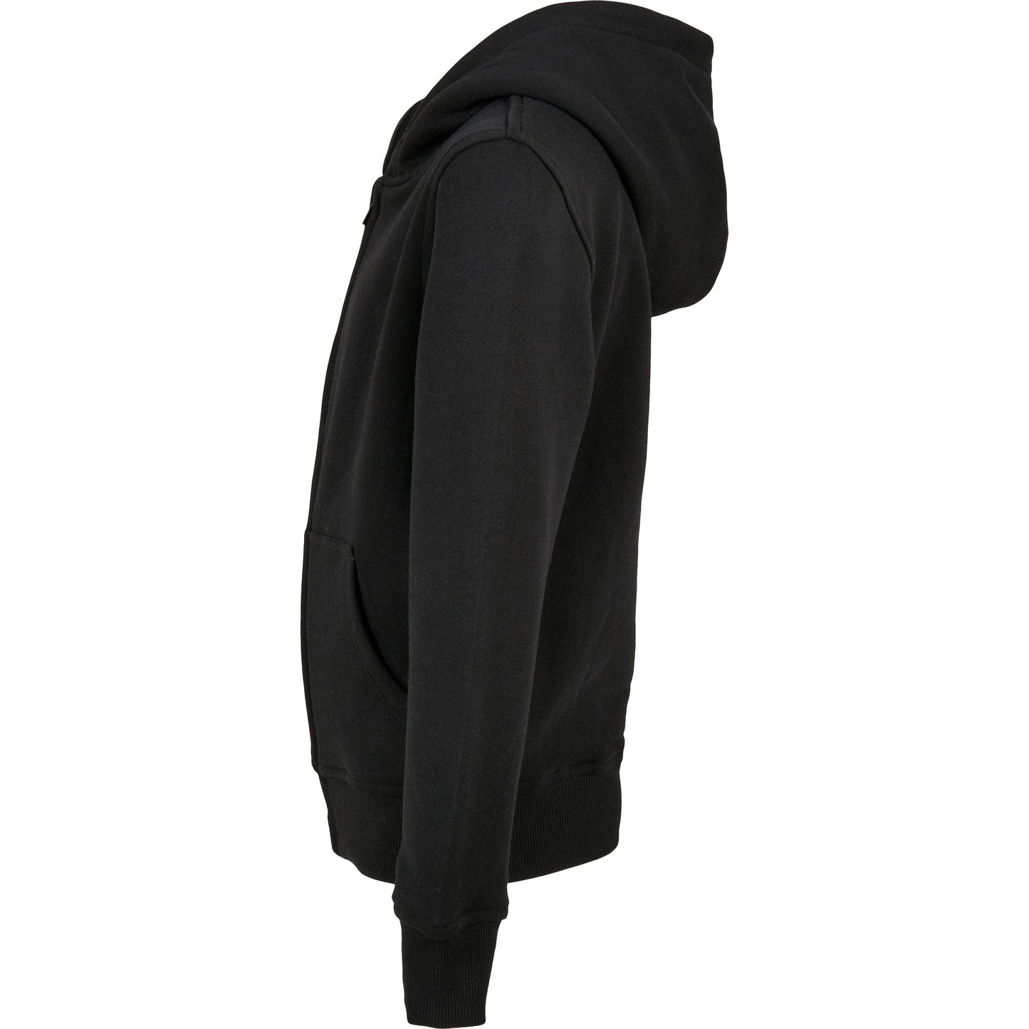 Build Your Brand Organic Kids Zip Hoodie Eco-Friendly Cotton Hooded Sweatshirt