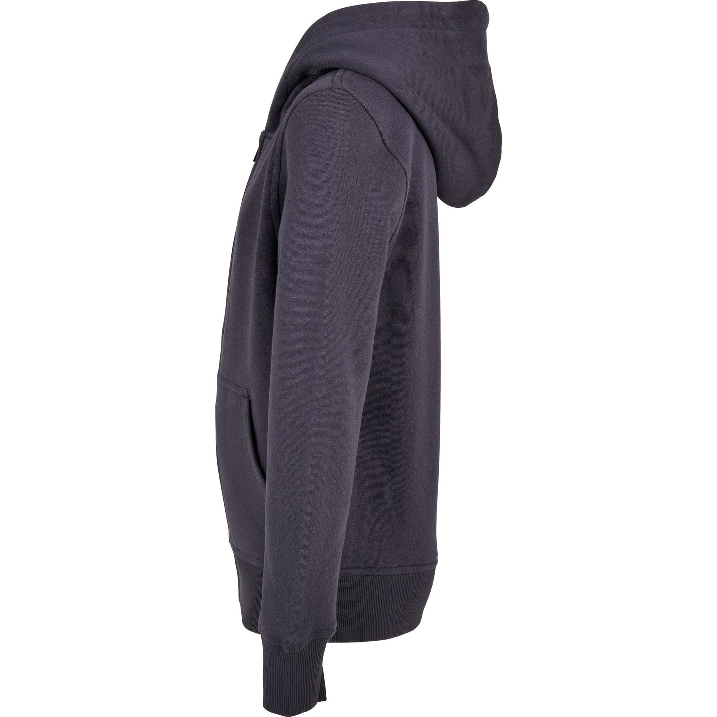 Build Your Brand Organic Kids Zip Hoodie Eco-Friendly Cotton Hooded Sweatshirt