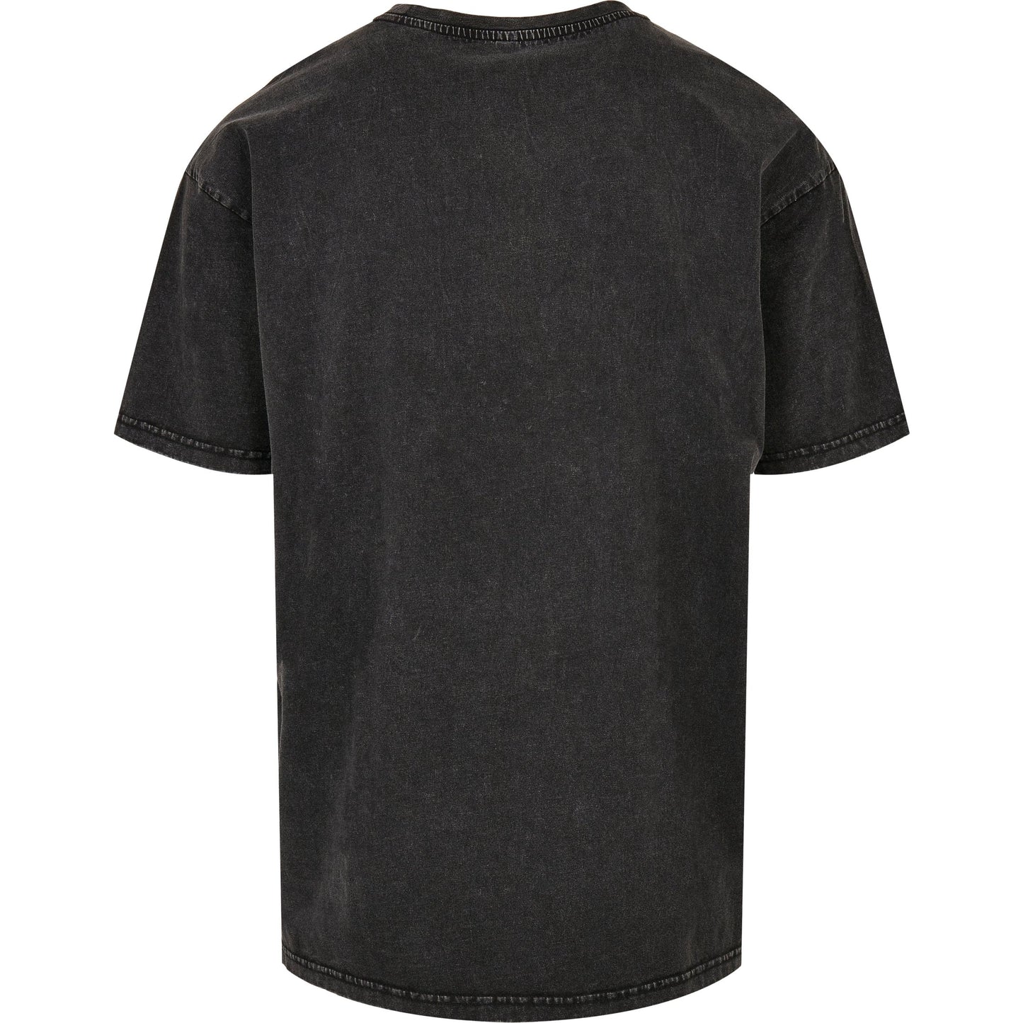 Build Your Brand Acid Washed Oversized Tee 100% Cotton Crew Neck Menâ€™s Shirt