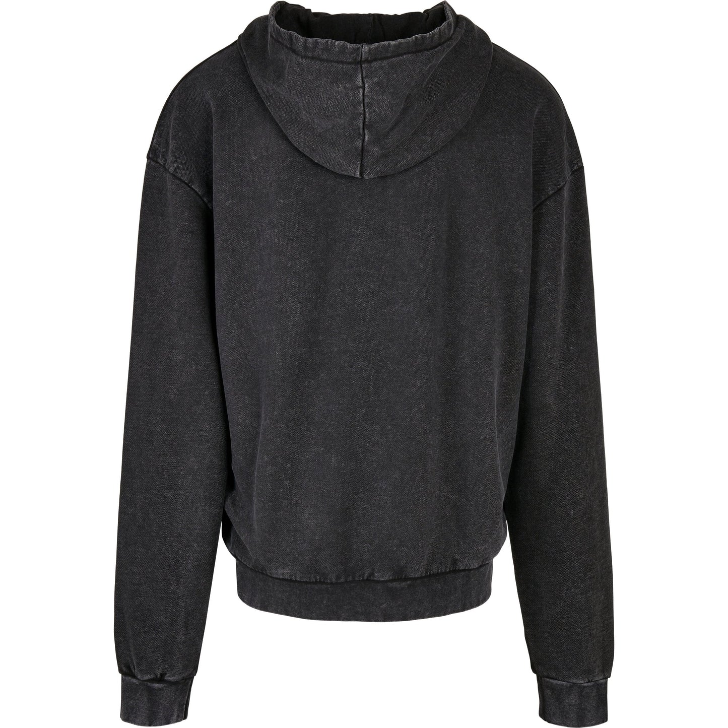 Build Your Brand Acid Washed Oversize Hoodie Men's Casual Cotton Sweatshirt