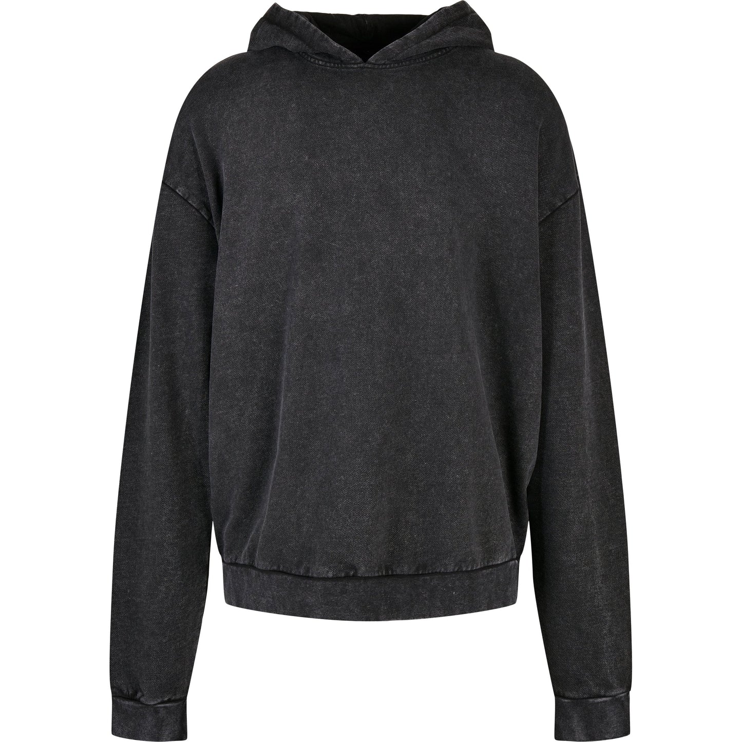Build Your Brand Acid Washed Oversize Hoodie Men's Casual Cotton Sweatshirt