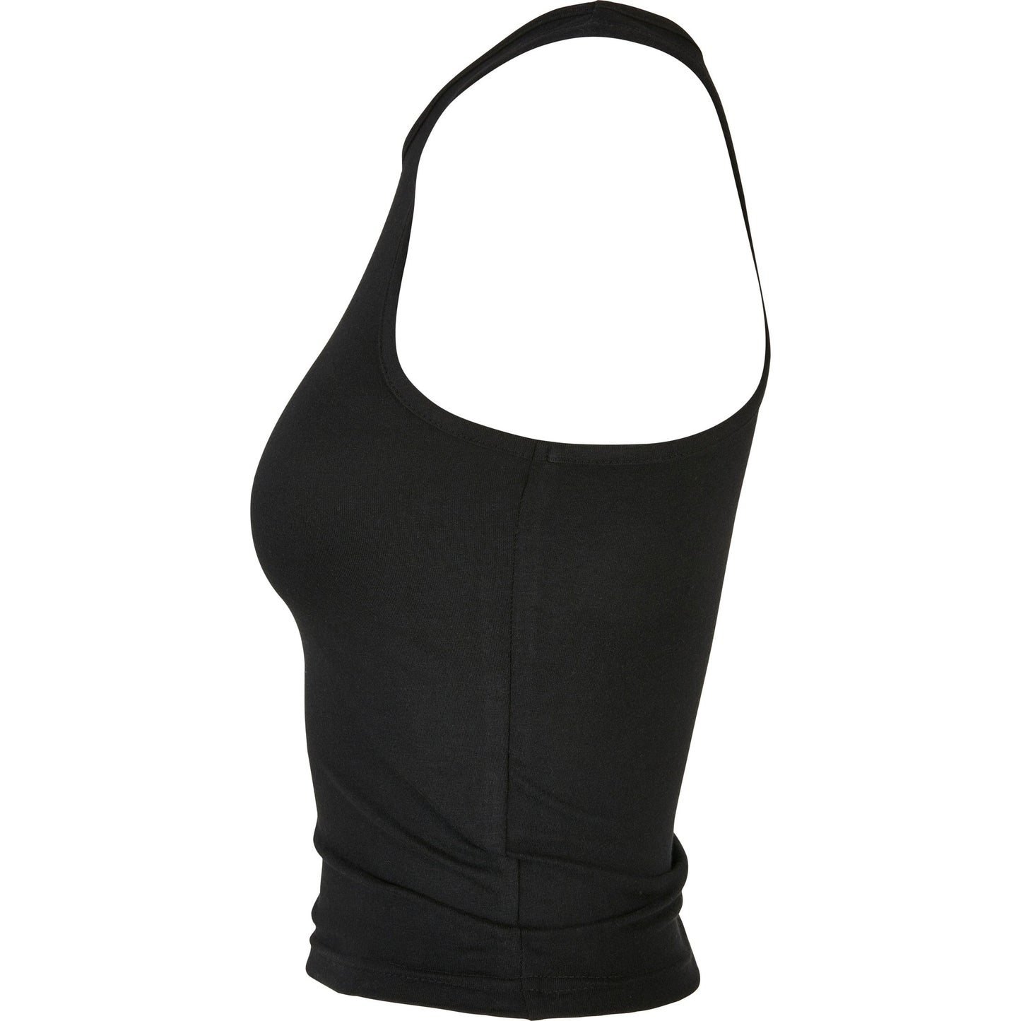Build Your Brand Women's Racerback Top Slim Fit Sleeveless Cotton Blend