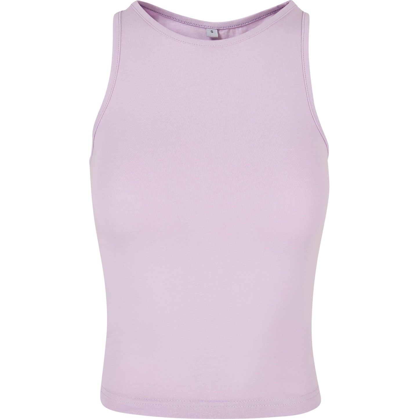 Build Your Brand Women's Racerback Top Slim Fit Sleeveless Cotton Blend