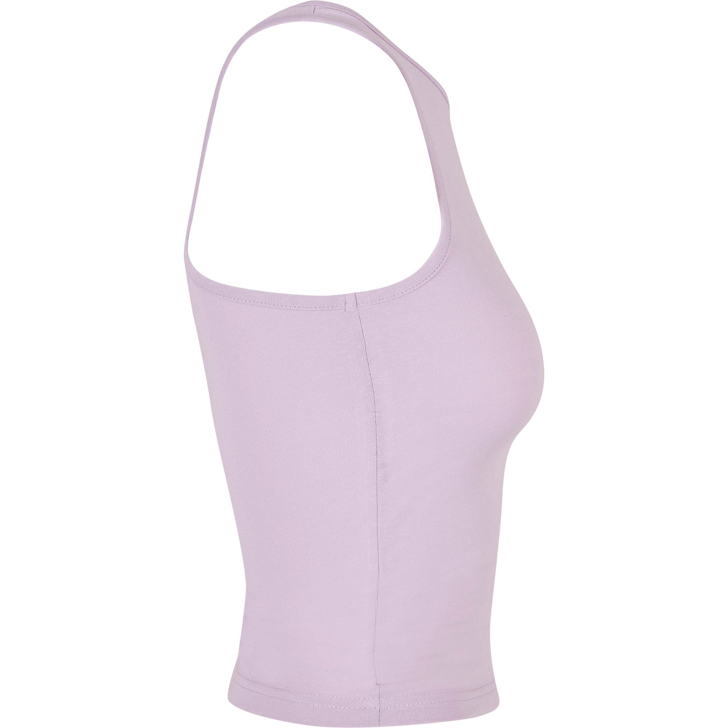 Build Your Brand Women's Racerback Top Slim Fit Sleeveless Cotton Blend
