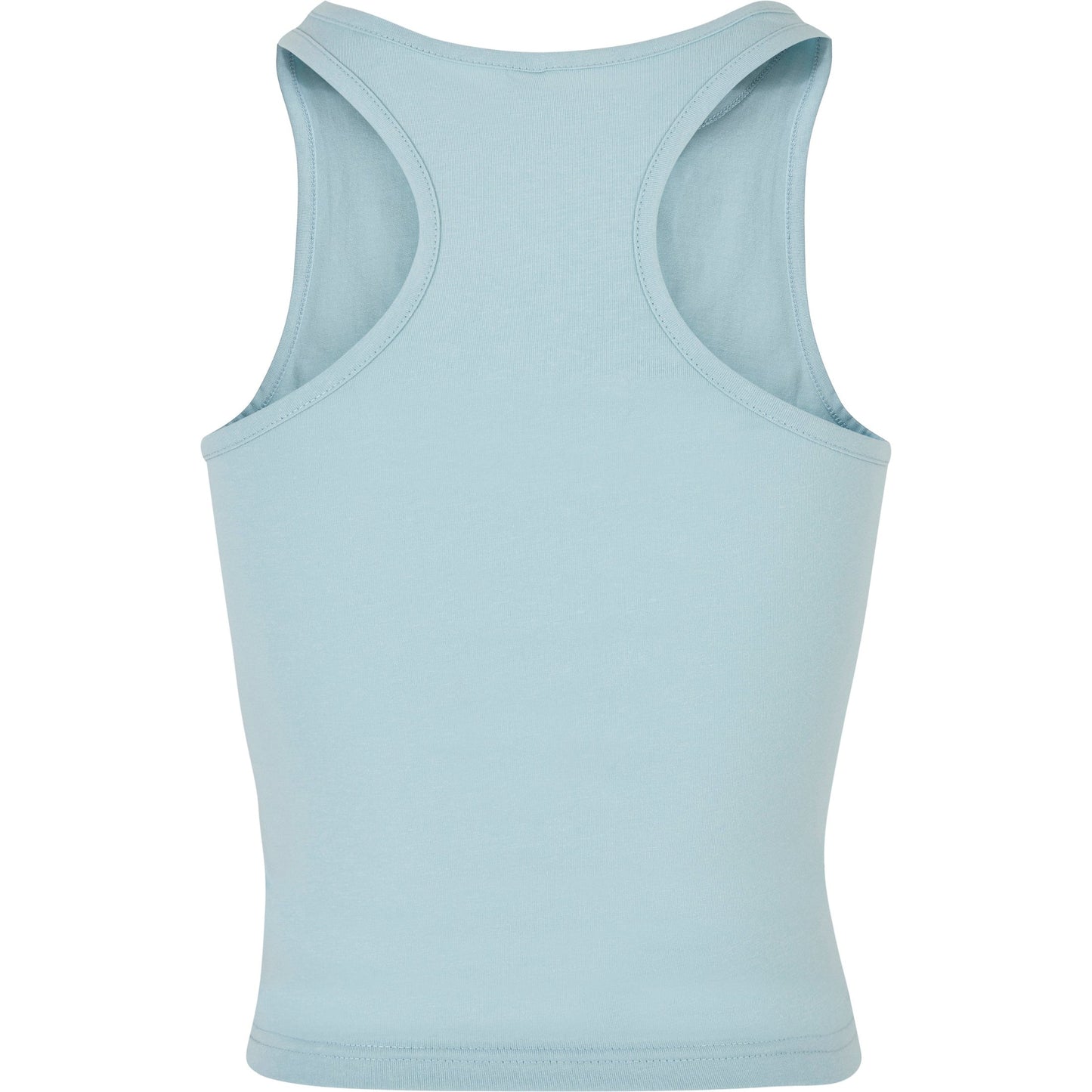 Build Your Brand Women's Racerback Top Slim Fit Sleeveless Cotton Blend