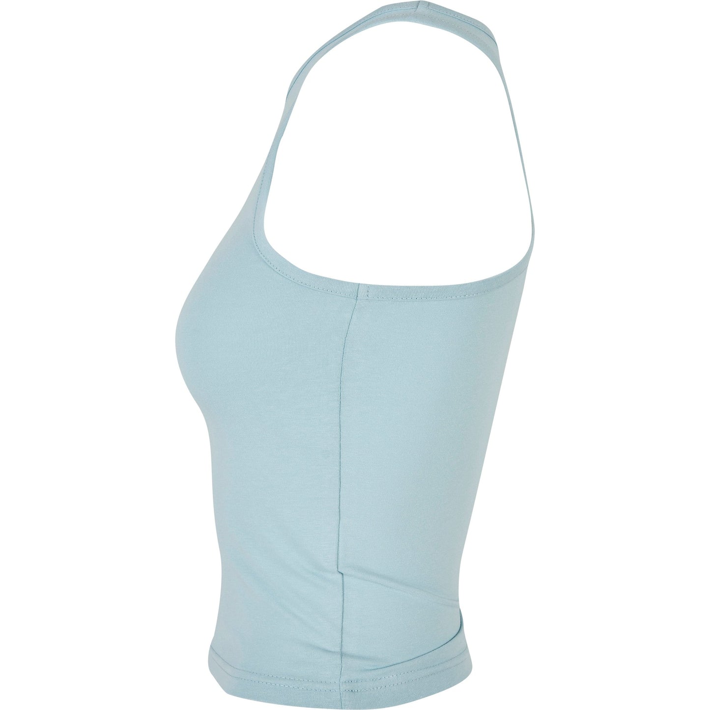 Build Your Brand Women's Racerback Top Slim Fit Sleeveless Cotton Blend