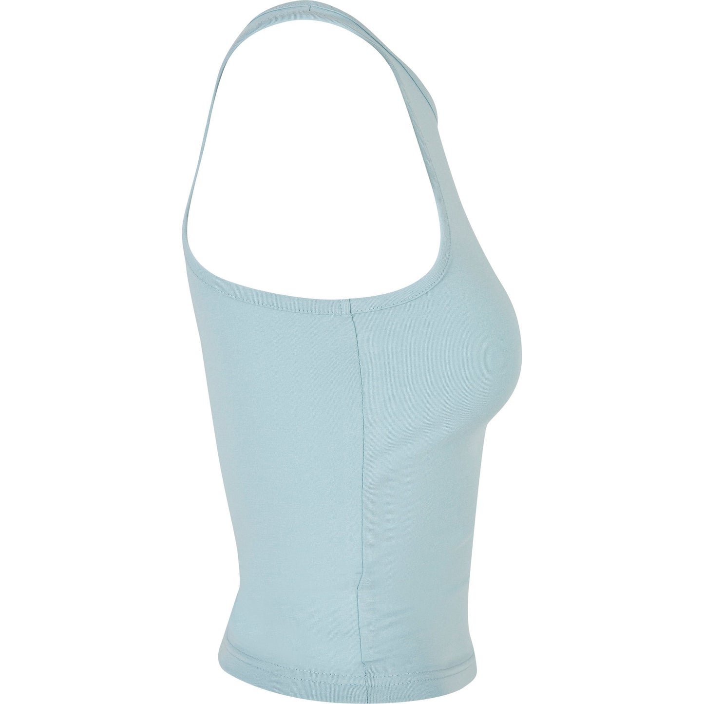 Build Your Brand Women's Racerback Top Slim Fit Sleeveless Cotton Blend