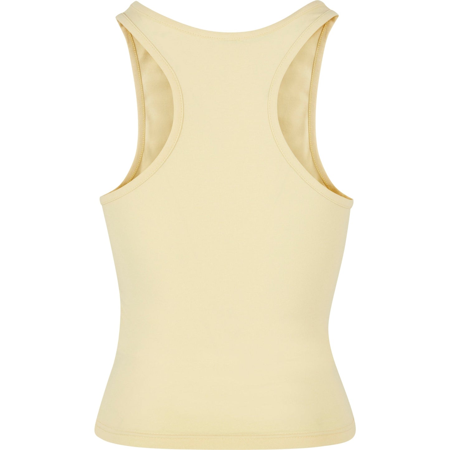 Build Your Brand Women's Racerback Top Slim Fit Sleeveless Cotton Blend