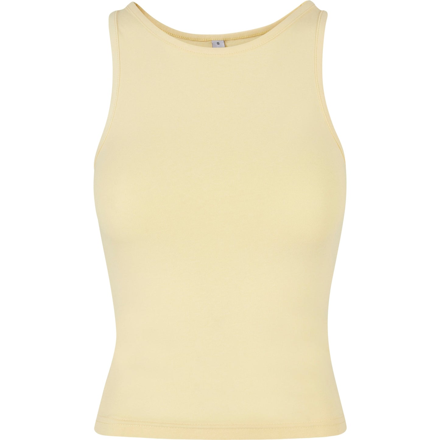 Build Your Brand Women's Racerback Top Slim Fit Sleeveless Cotton Blend